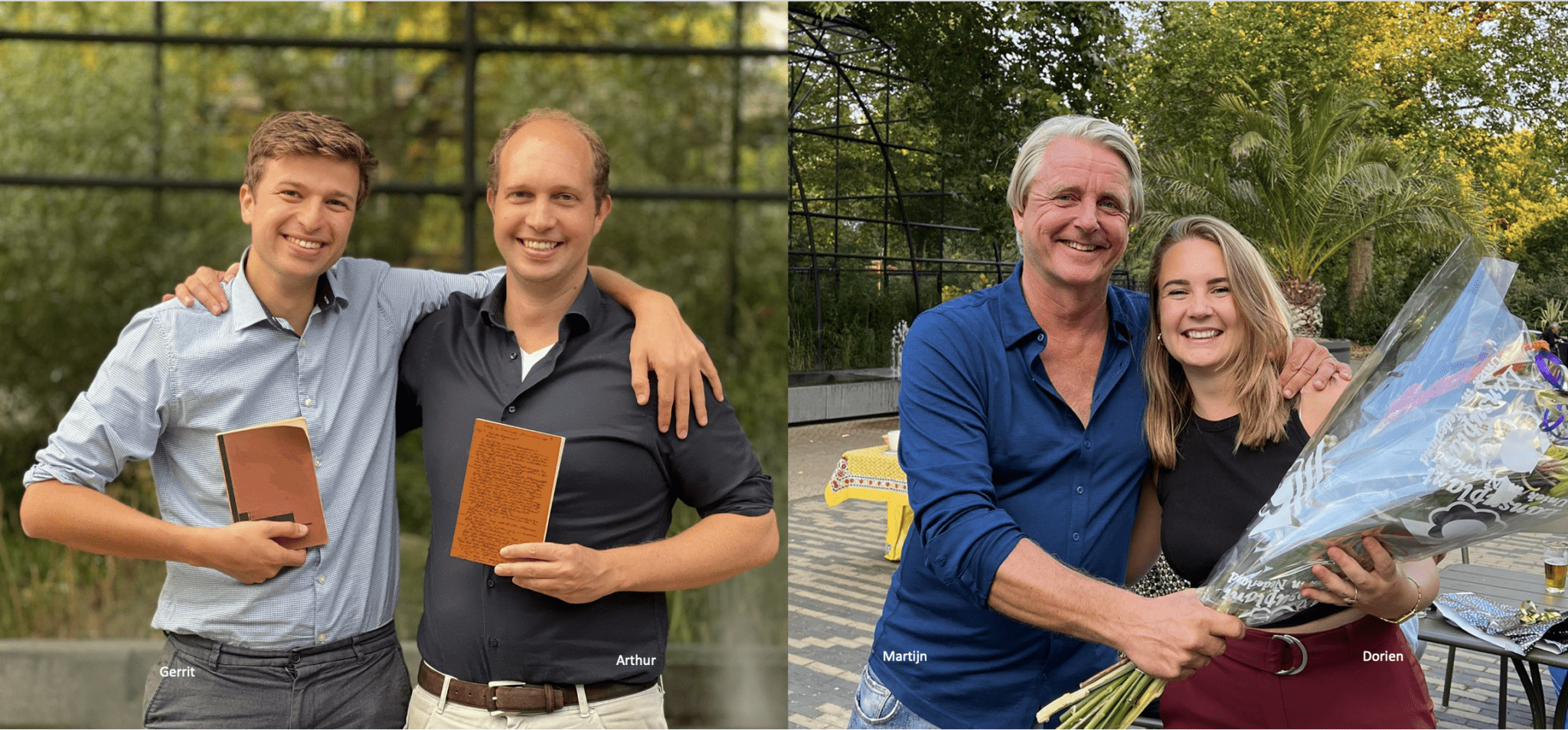 Dorien Thiescheffer en Gerrit Nagel hebben de beroepsopleiding afgerond!